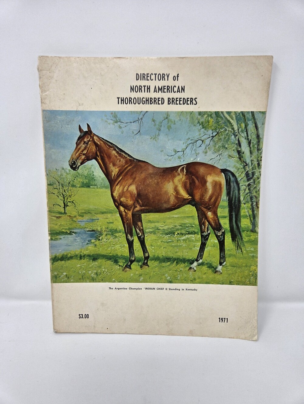1971 Directory Of North American Thoroughbred Breeders - Book